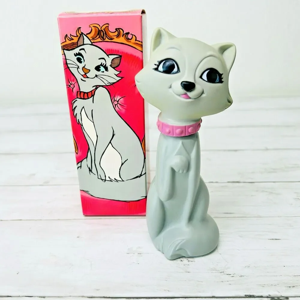 VINTAGE 1971 AVON Disney The Aristocats Dutchess Empty Shampoo 4 fl oz NEW Box